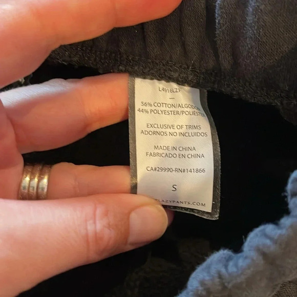 Lazypants lazy pants wide leg sweats sweatpants small EUC‎ - Picture 4 of 5